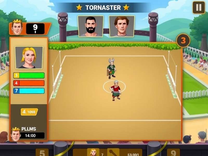 Volley Vikings Star gameplay screenshot